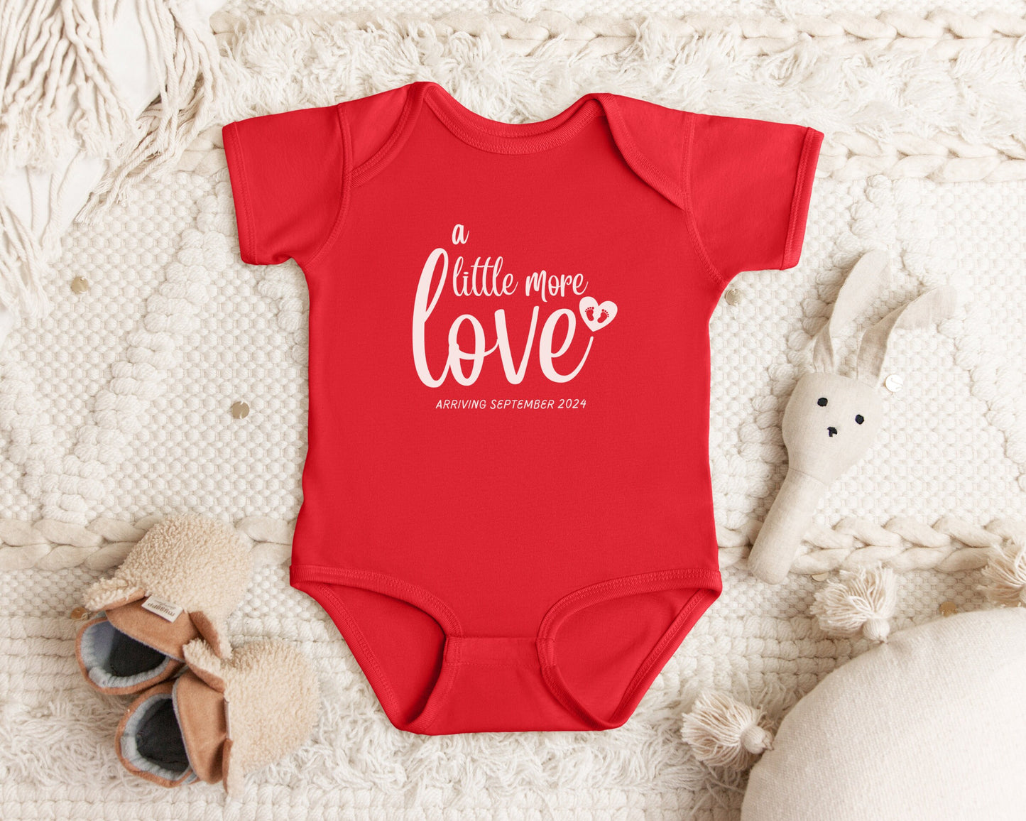 Custom Valentines Pregnancy Announcement, Valentines Day Pregnancy Announcement Bodysuit, Valentines Pregnancy Reveal, Custom Due Date