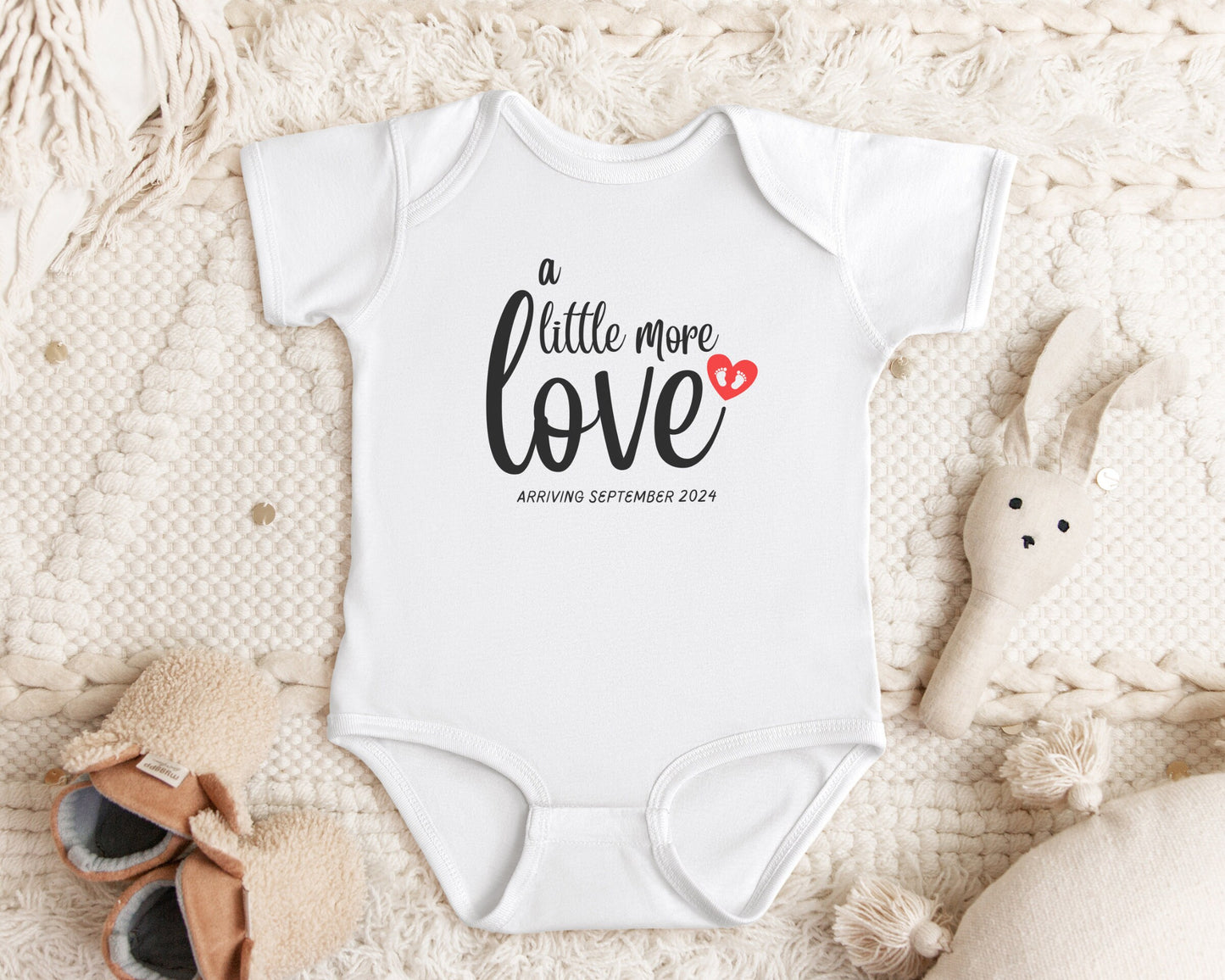 Custom Valentines Pregnancy Announcement, Valentines Day Pregnancy Announcement Bodysuit, Valentines Pregnancy Reveal, Custom Due Date