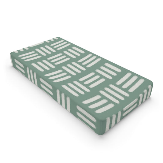 Green Smear Changing Pad Cover