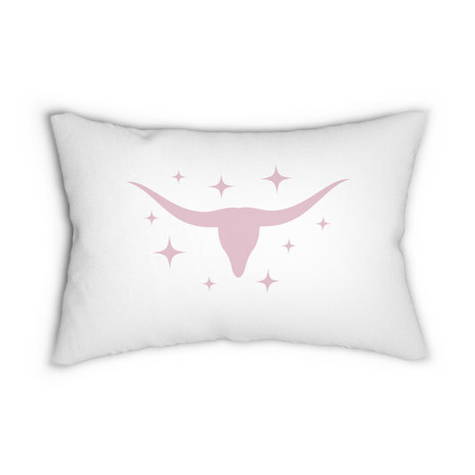 Cowgirl Chic: Pink Western Pillow,