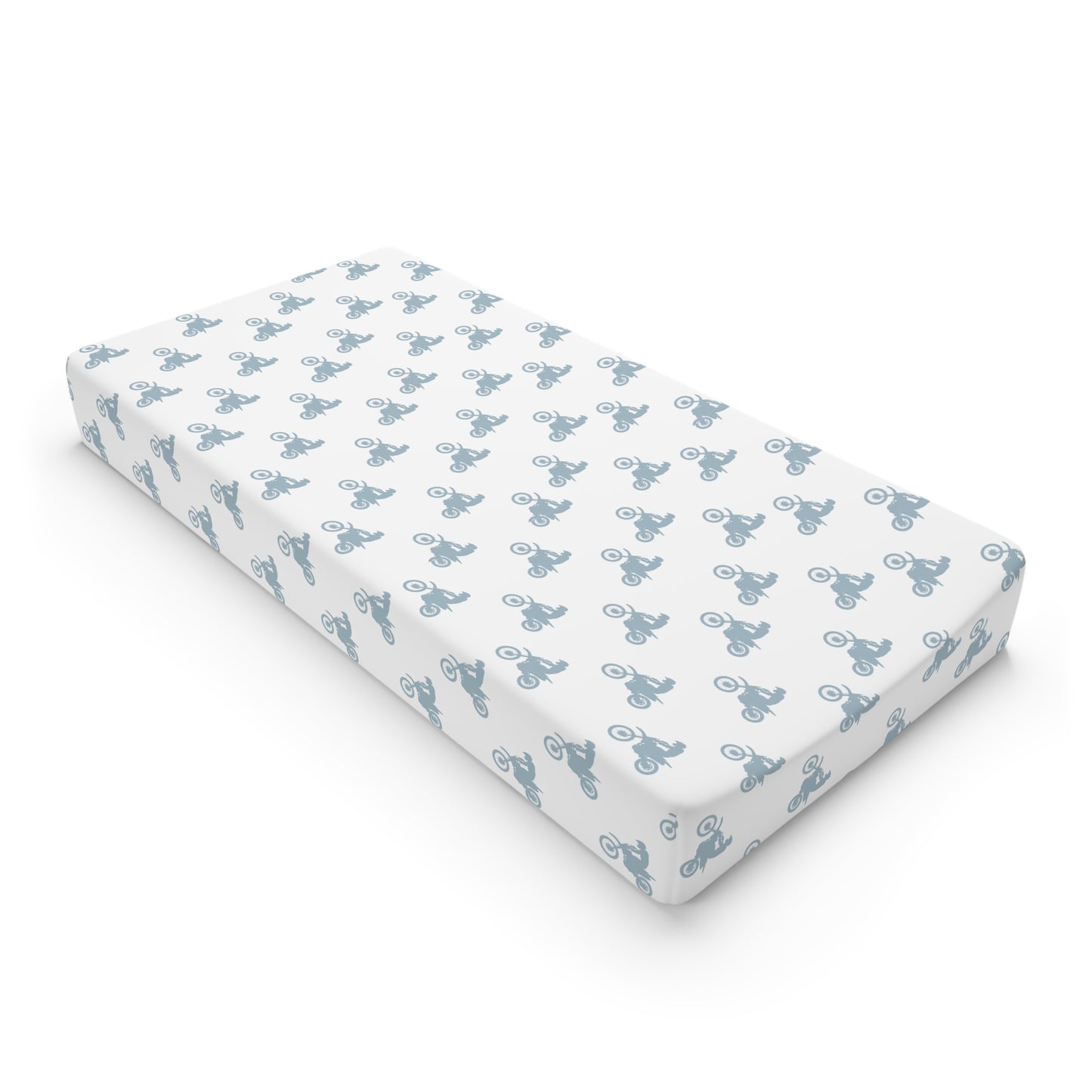 Dirt Bike Pattern Changing Pad Cover